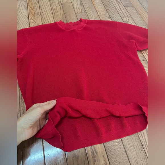 Isabel Marant Red Viscose Knit Top FR36 - Picture 7 of 11